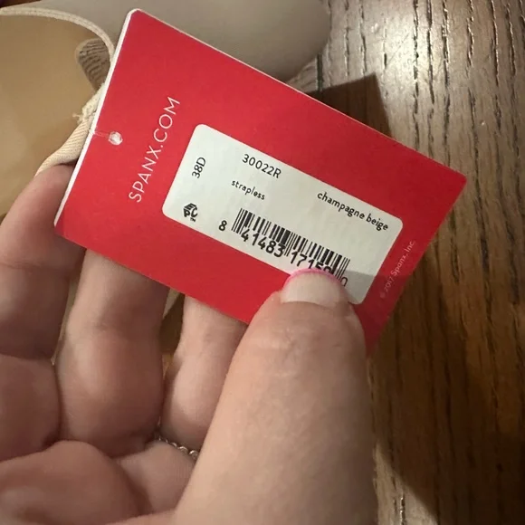 SPANX Up For Anything Strapless Bra Style 30022R Size 38D - Picture 6 of 7